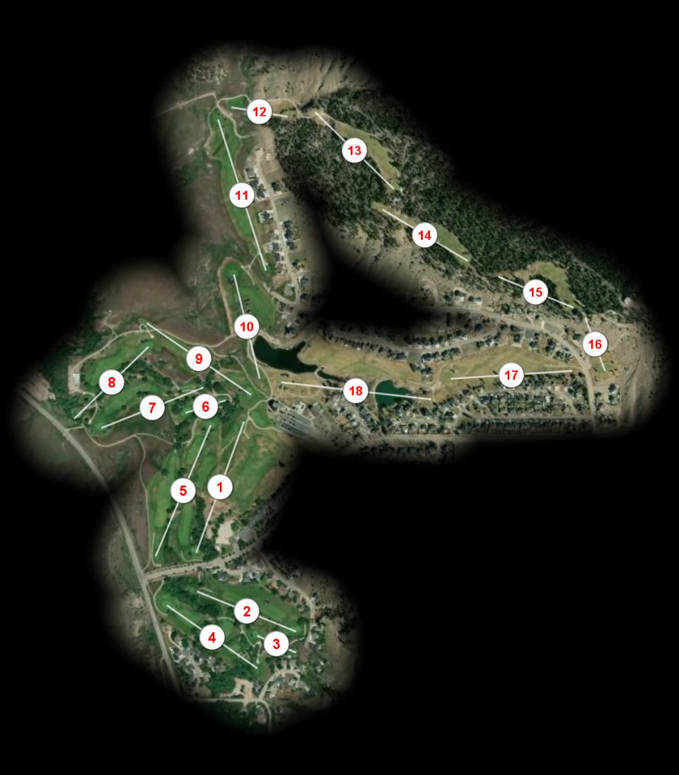 Briarwood Country Club course overview