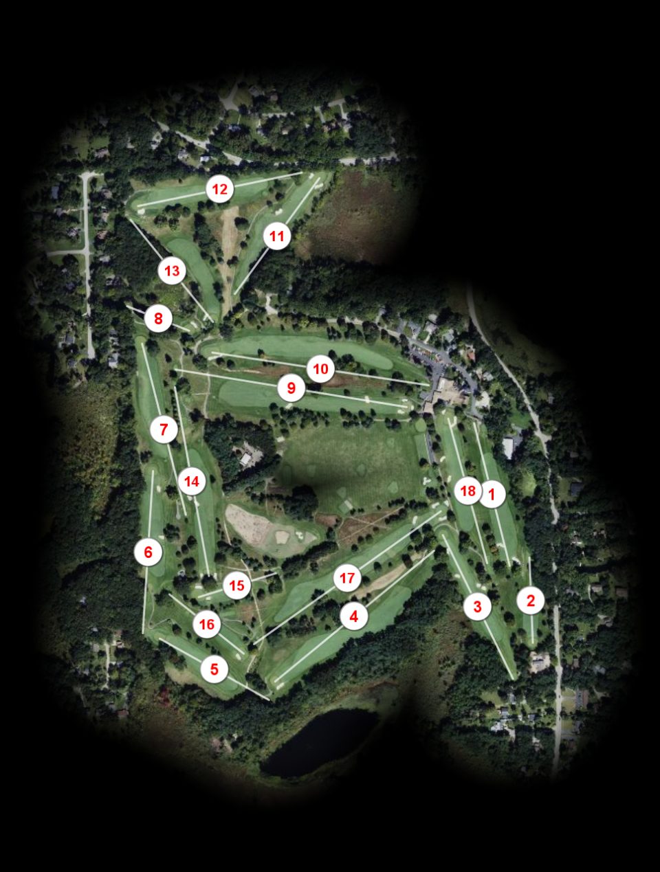 Lakelands Golf & Country Club course overview