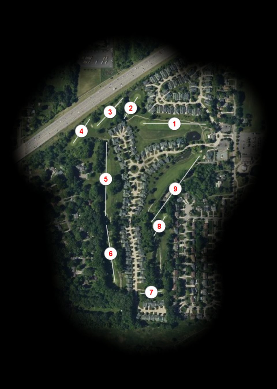 North Olmsted Golf Club course overview
