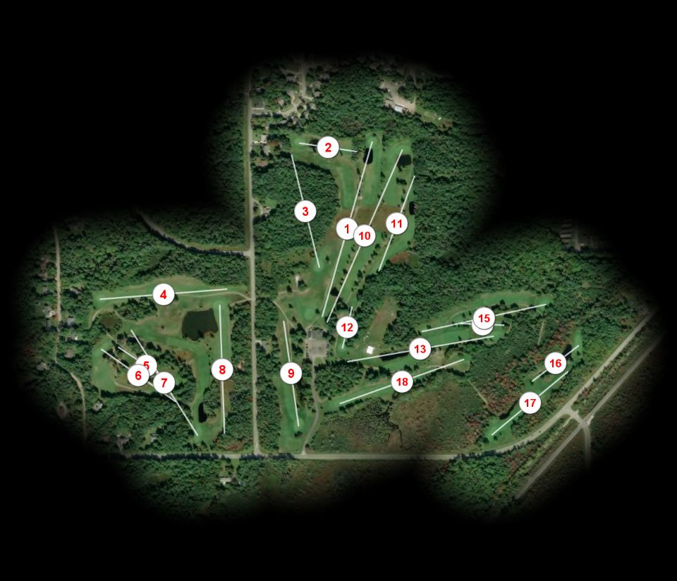 Tanglewood Golf Course course overview
