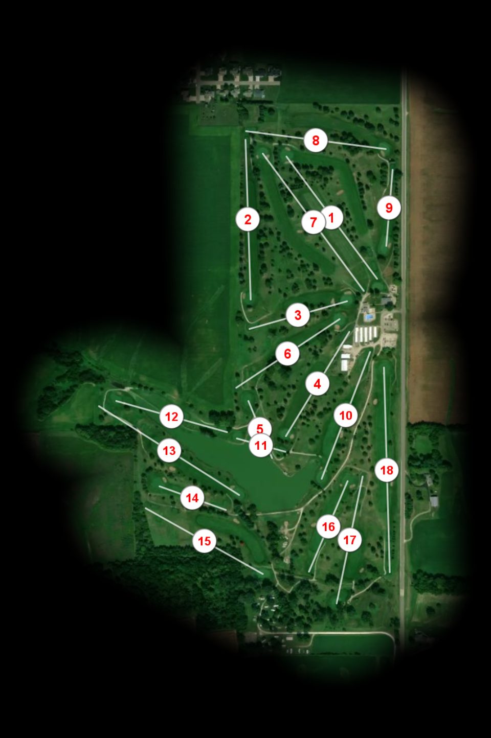 Valley View Country Club course overview