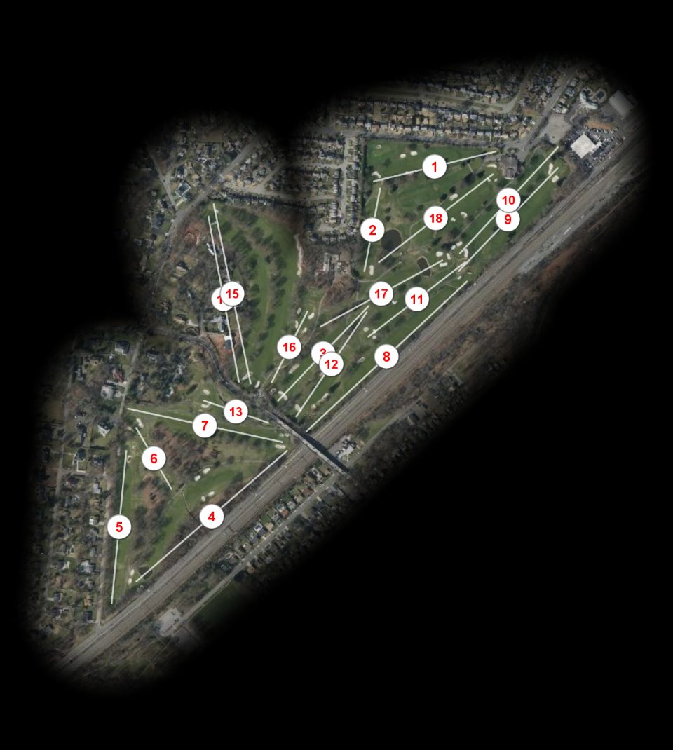 Colonia Country Club course overview