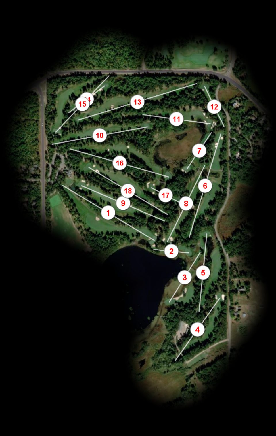Maddens on Gull Lake The Classic course overview