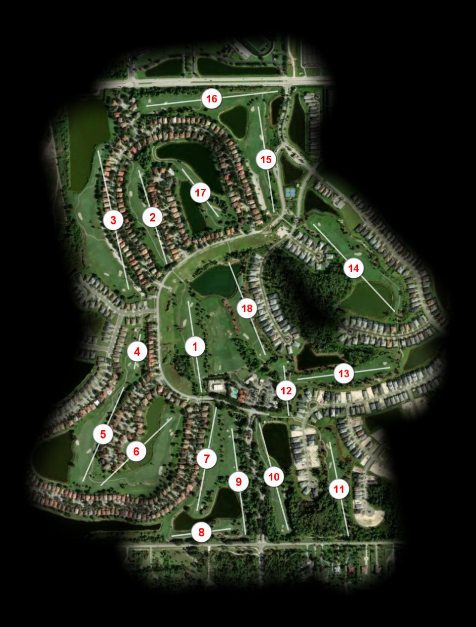 Valencia Golf Course course overview