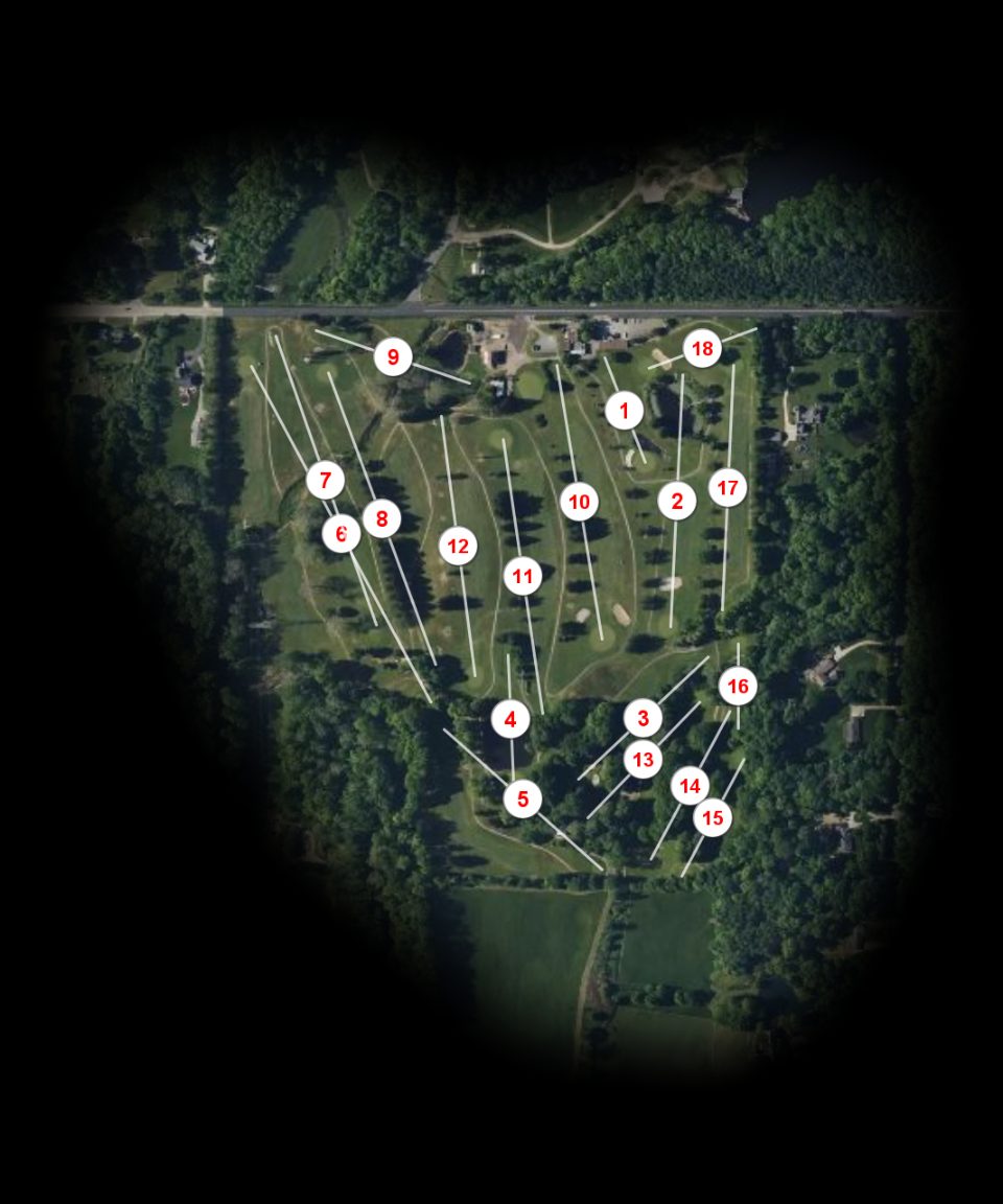 St Bernard Country Club course overview