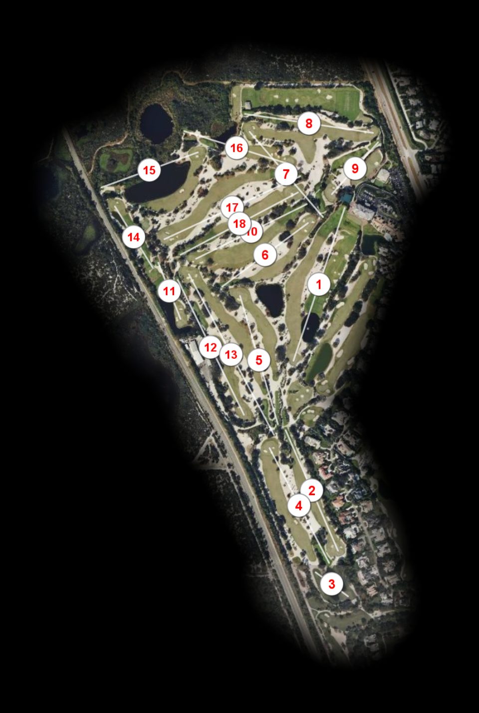 Jupiter Hills Club course overview