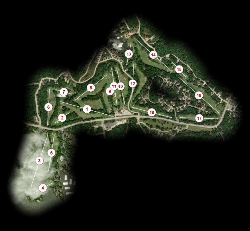 Lodge of Four Seasons Resort Witches Cove course overview