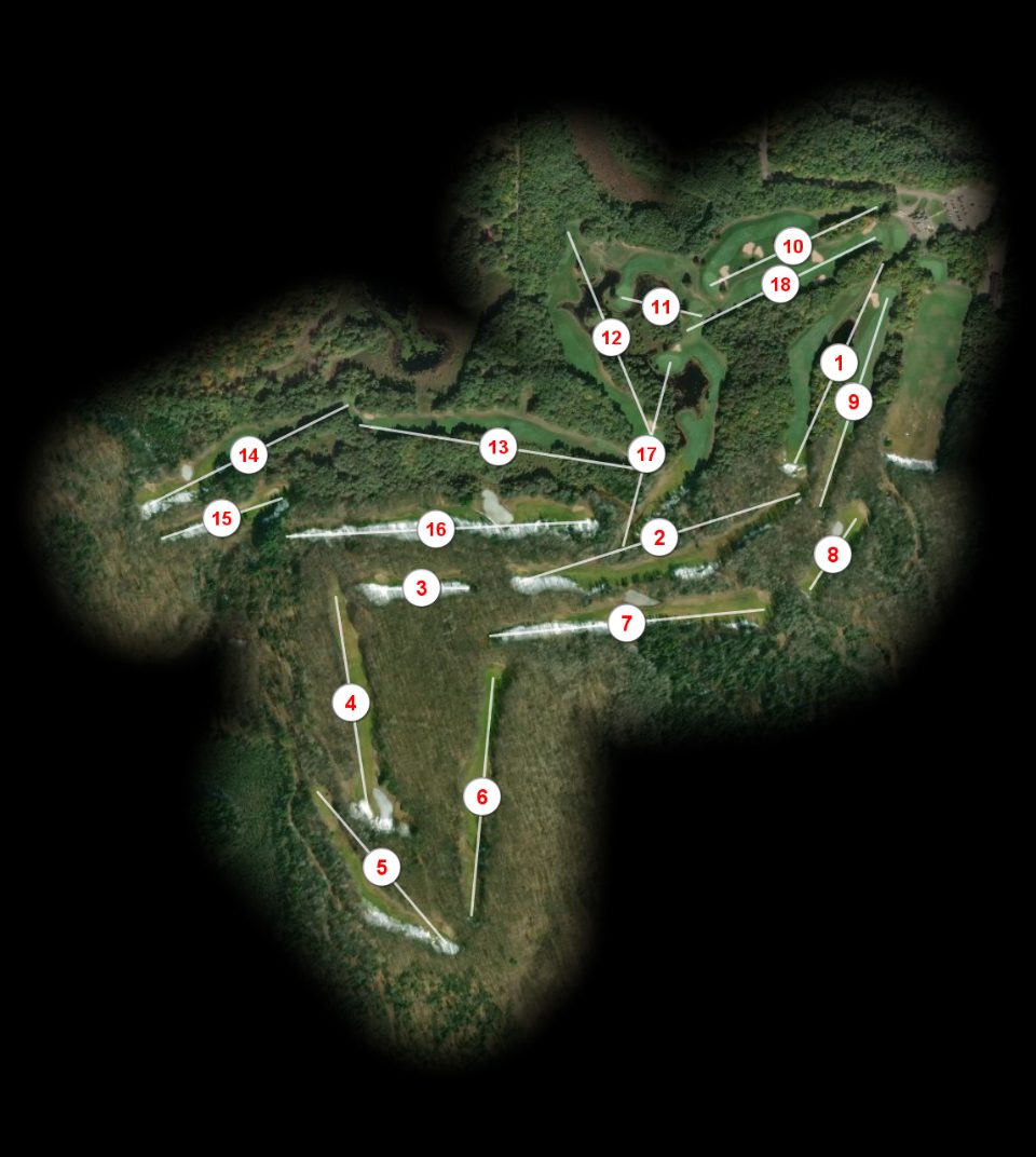 North Wood Golf Course course overview