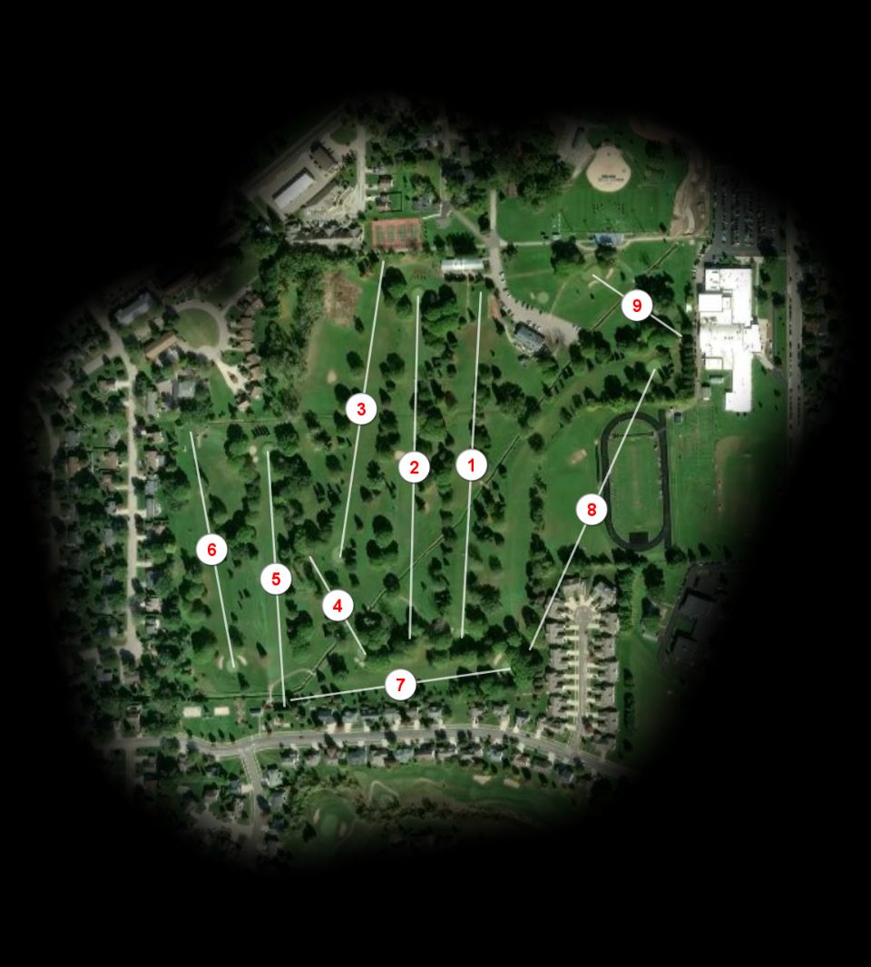 Columbus Country Club course overview