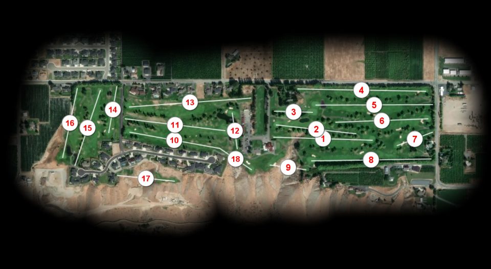 The Highlander Golf Club course overview