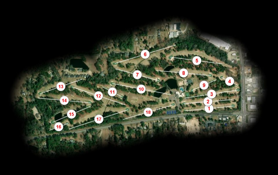 Laurel Country Club course overview