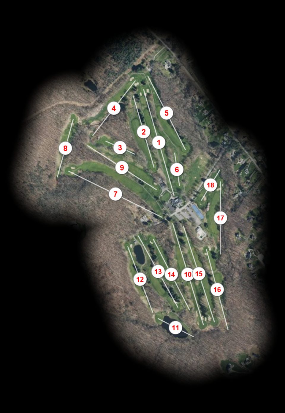 Glastonbury Hills Country Club course overview