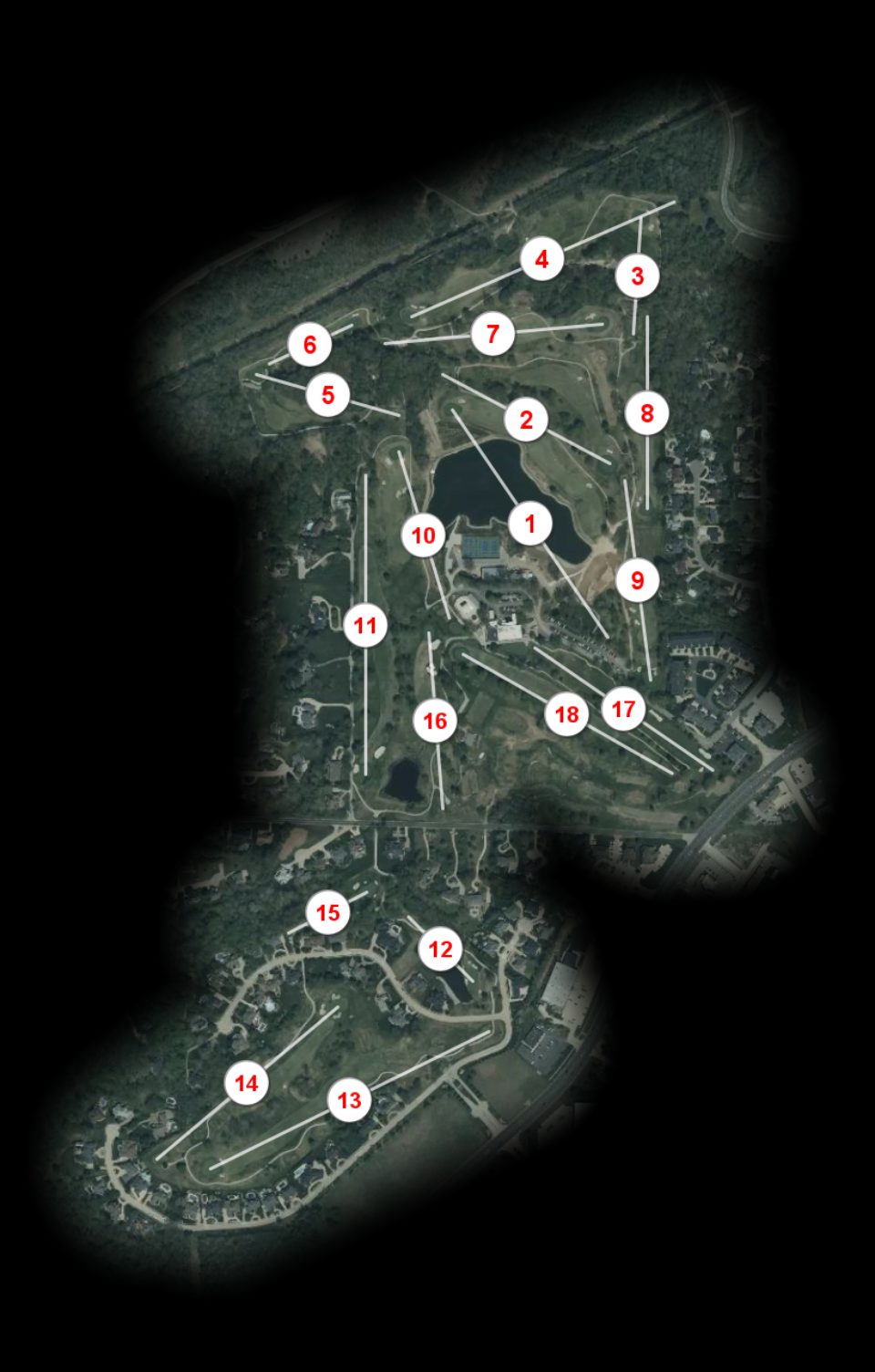 Sunset Hills Country Club course overview