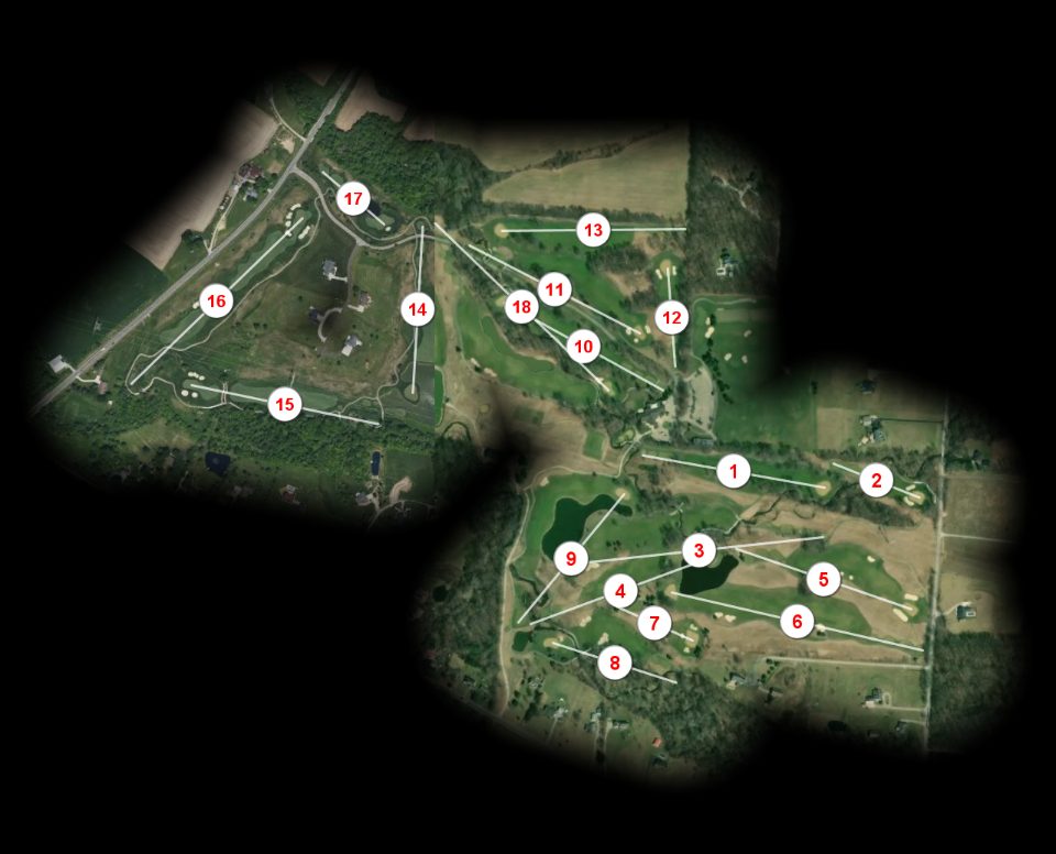 Rattlesnake Ridge Golf Club course overview