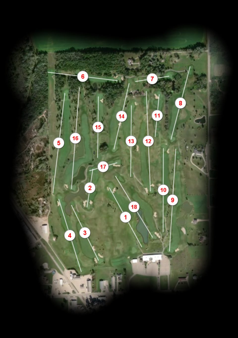 Ubly Heights Golf and Country Club course overview
