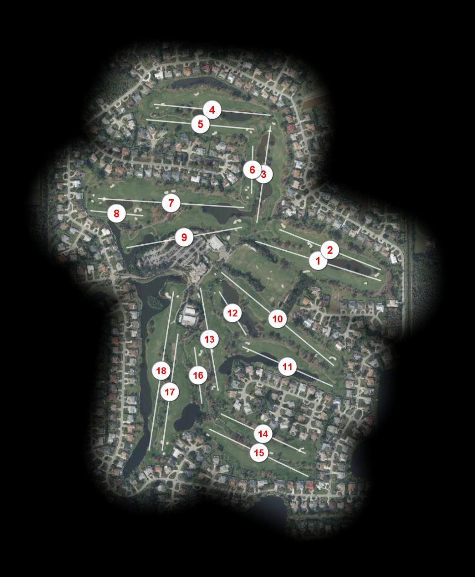 Imperial Golf Club East course overview