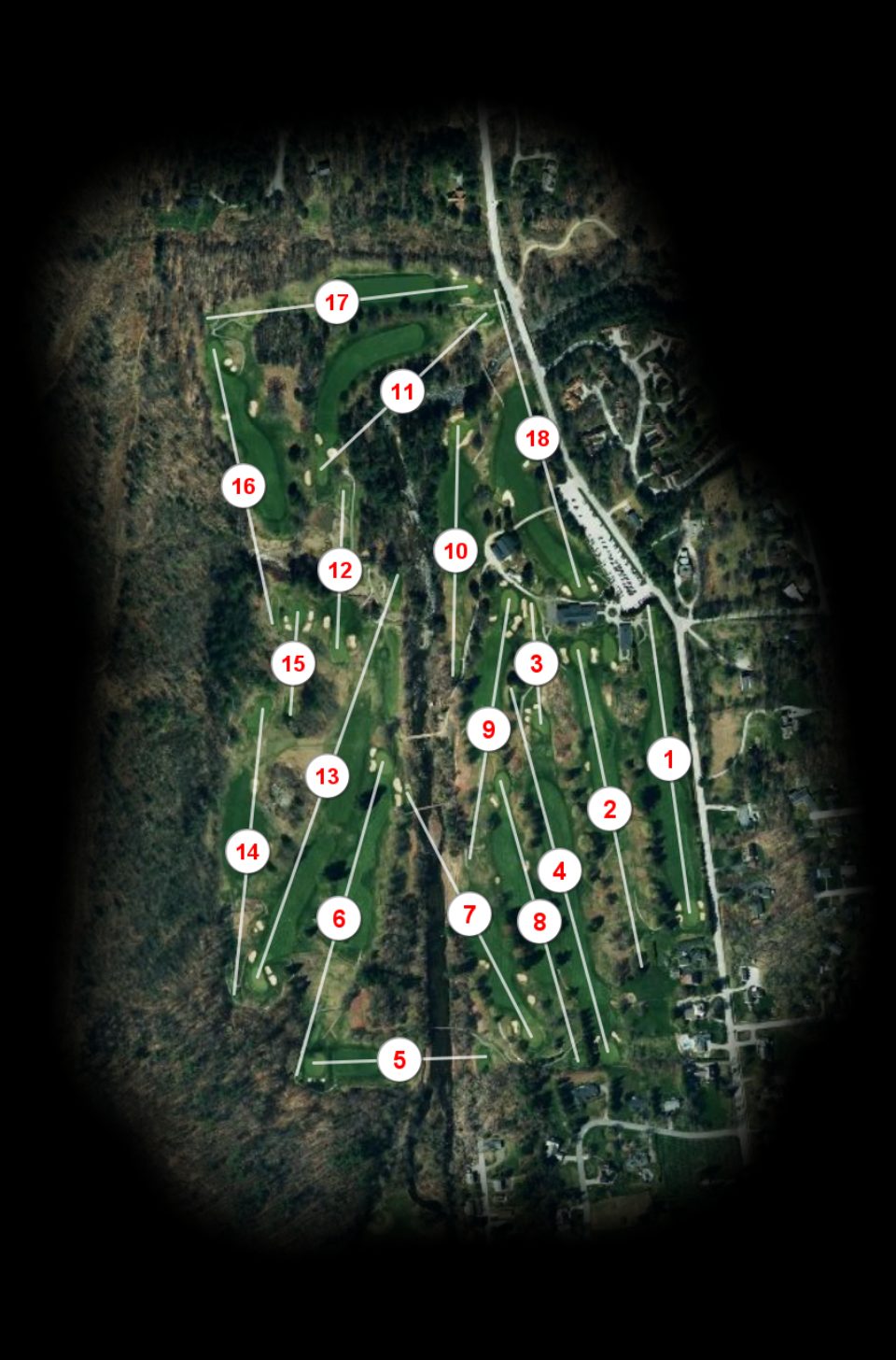 Rutland Country Club course overview