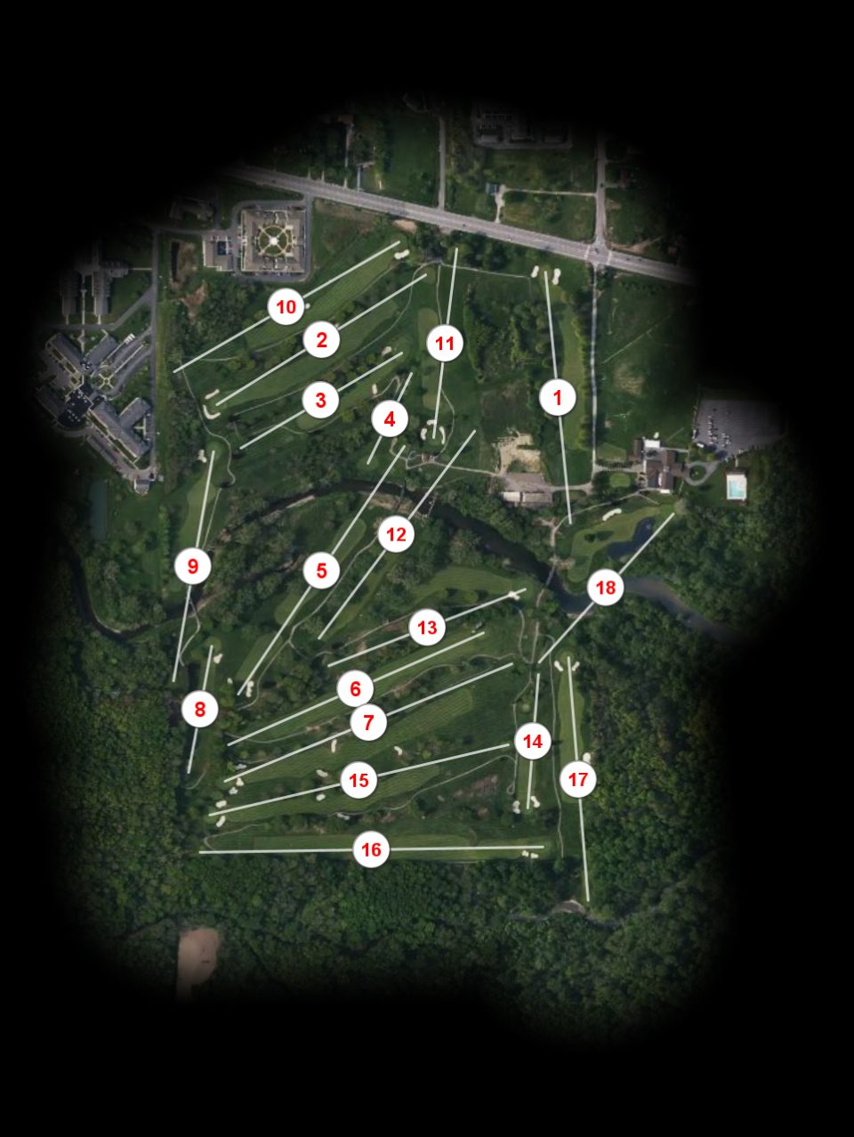 Lancaster Country Club course overview