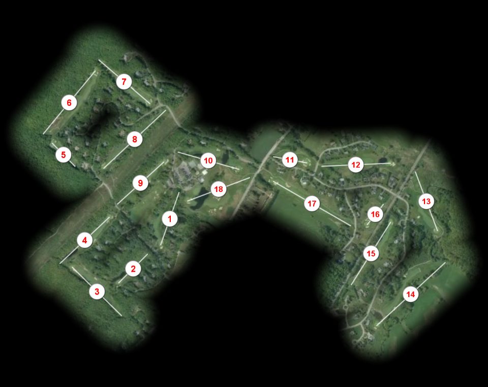 Falmouth Country Club course overview