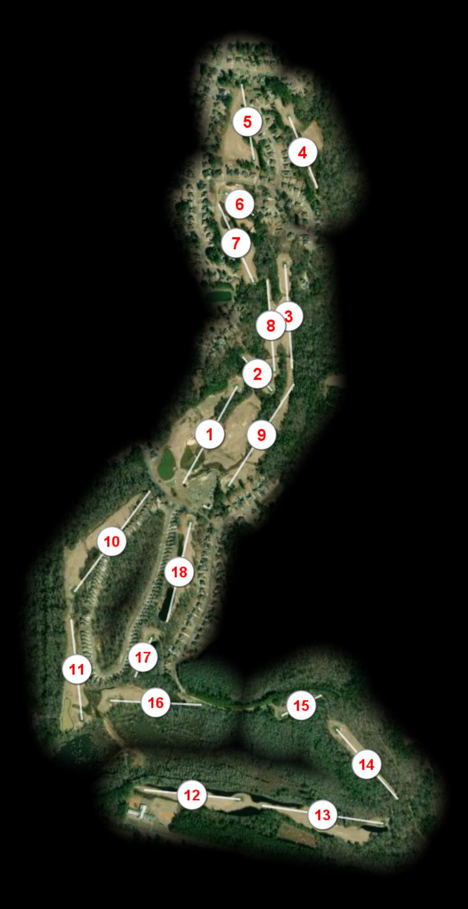 Emerald Mountain Golf Club course overview