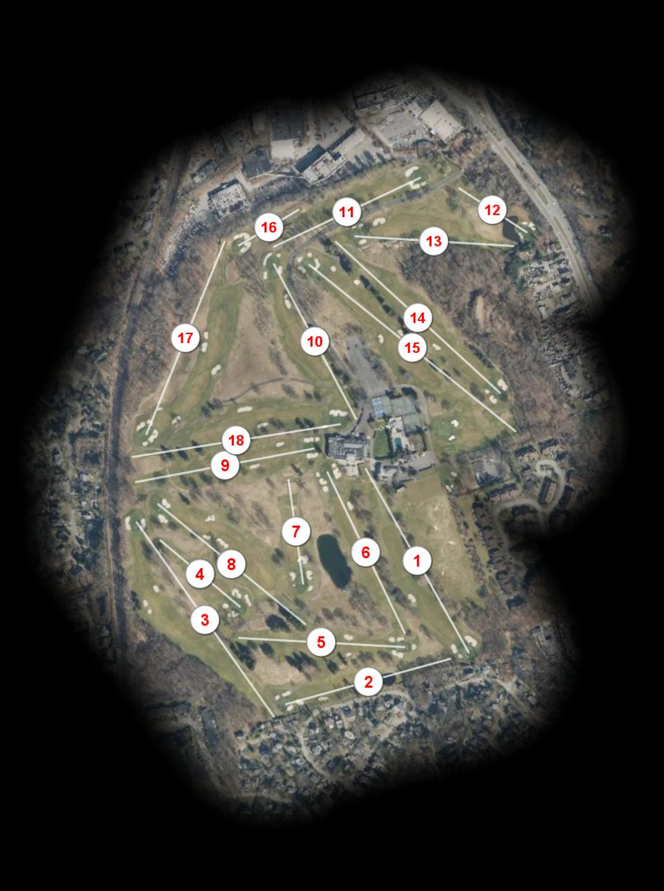 Glen Head Country Club course overview