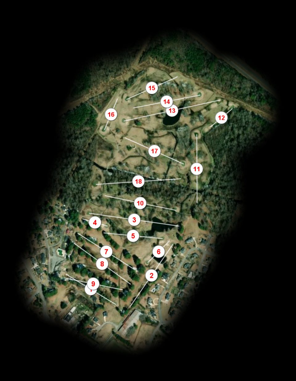 Farmville Country Club course overview
