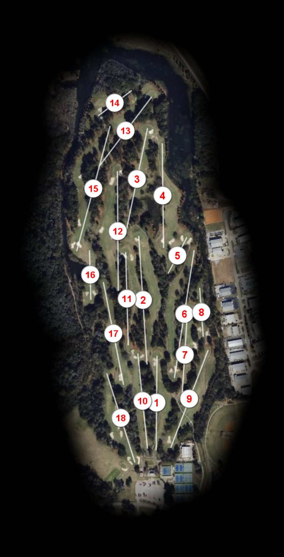 Lagoon Park Golf Course course overview