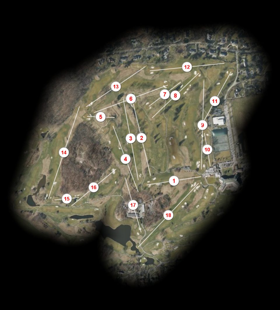 Westchester Country Club course overview