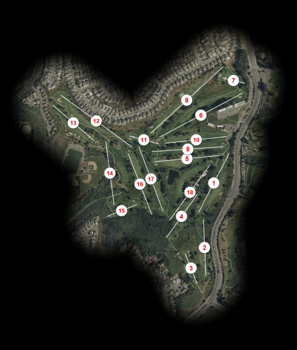 Blue Rock Springs Golf Club West course overview