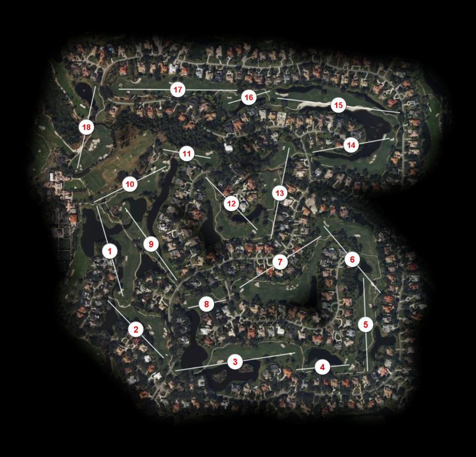 The Oaks Club Heron Course course overview