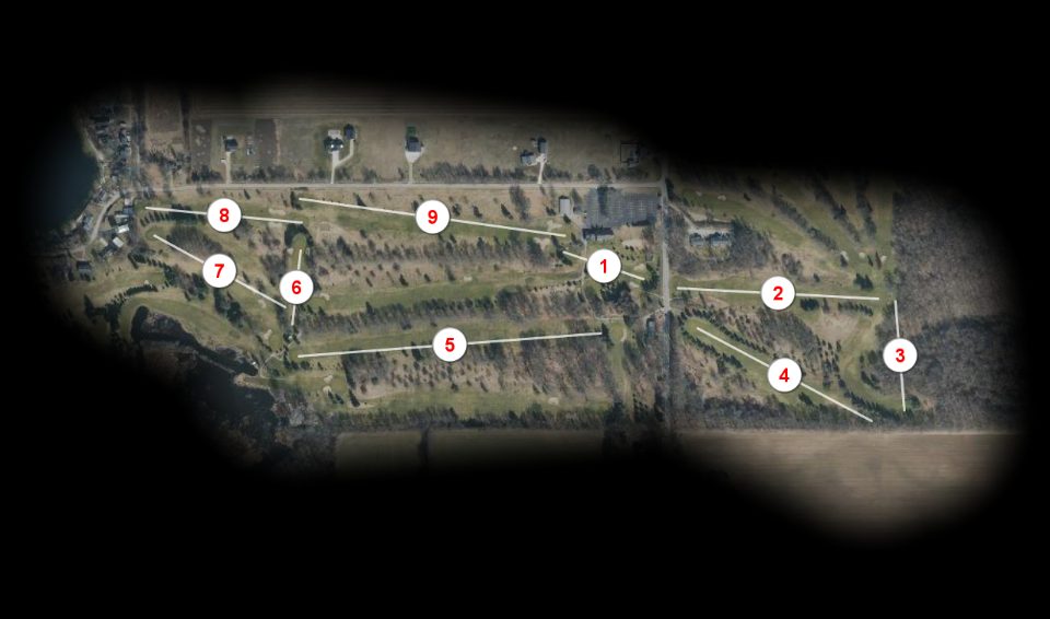 Back nine at Orchard Hills Golf Club