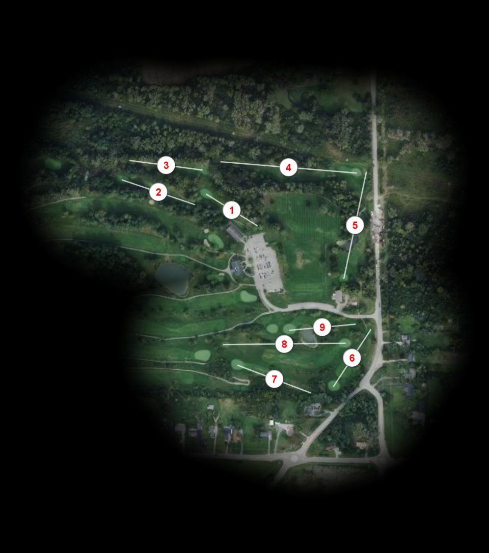 Pine View Golf Club Little Pine Nine course overview