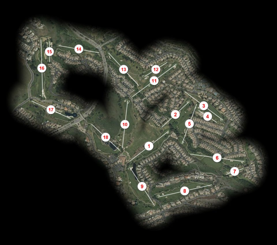 Silver Creek Valley Country Club course overview