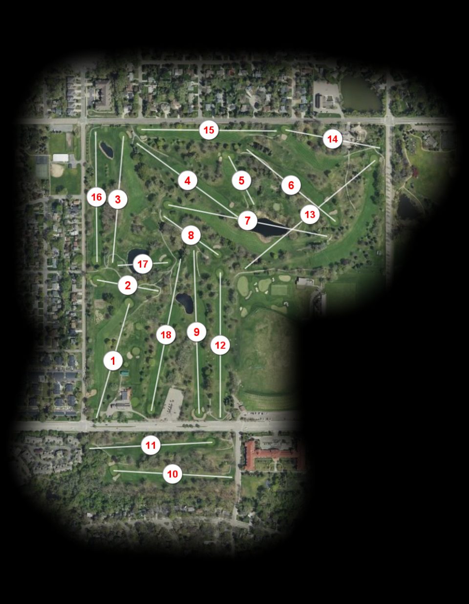 University of Minnesota Les Bolstad Golf Club course overview