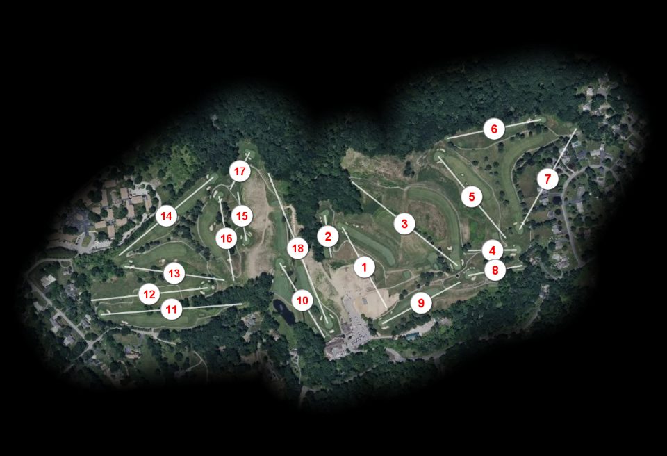 Paxon Hollow Golf Club course overview