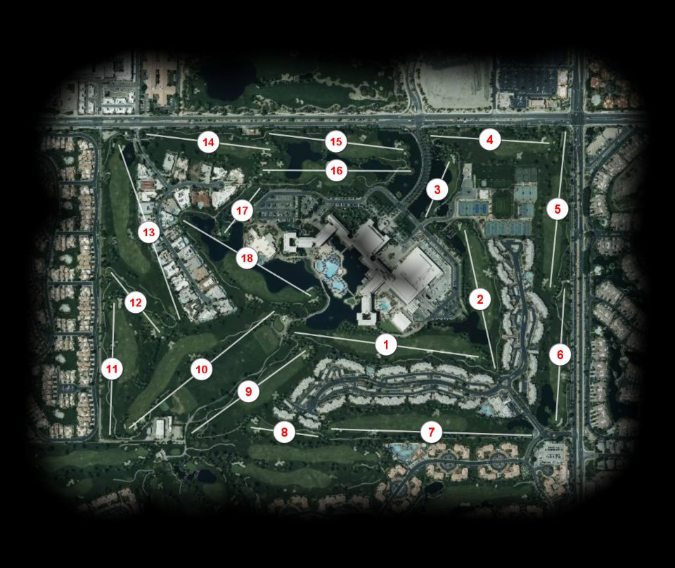 JW Marriott Desert Springs Resort & Spa Palm course overview