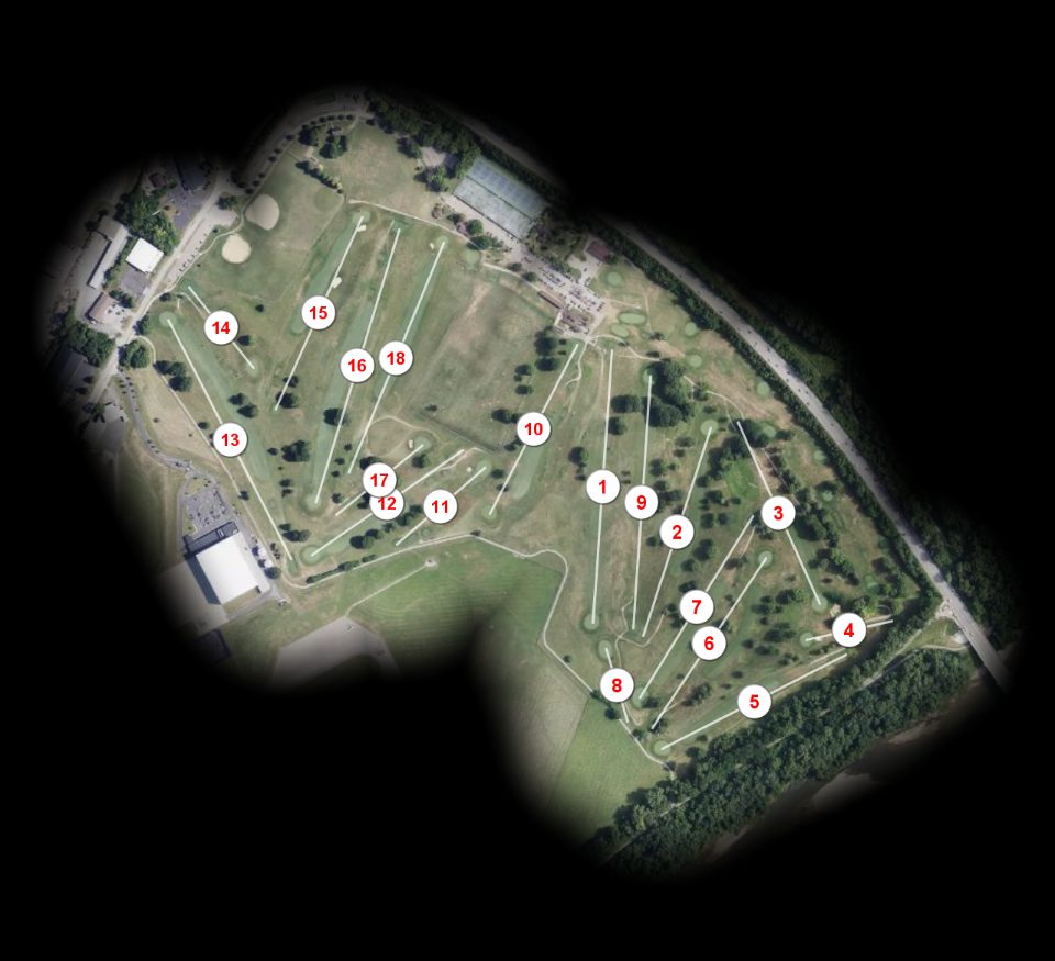 Reeves Golf Course 18 Hole course overview