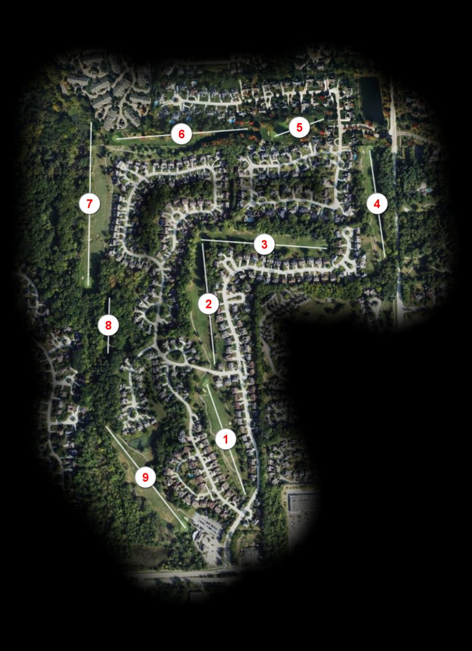 Copper Creek Golf Course course overview