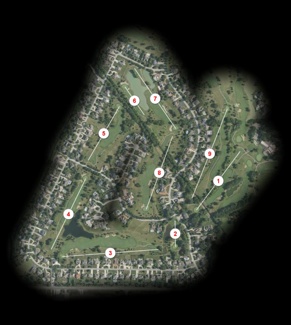 White nine at Briar Ridge Country Club