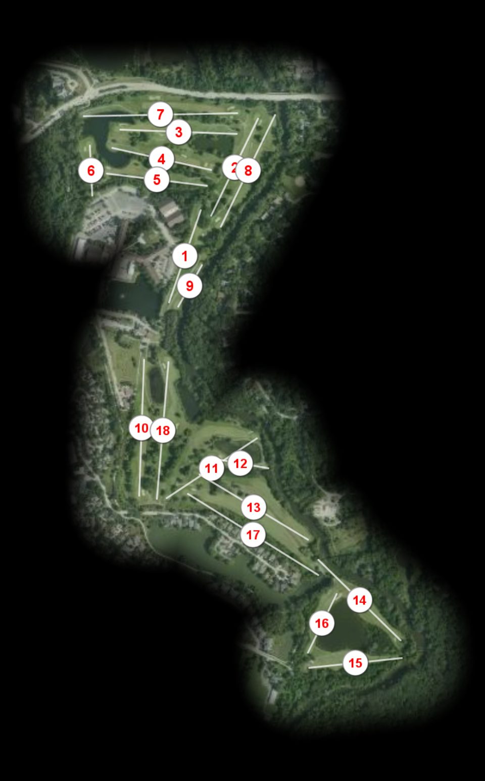 Marriotts Lincolnshire Resort Cranes Landing course overview