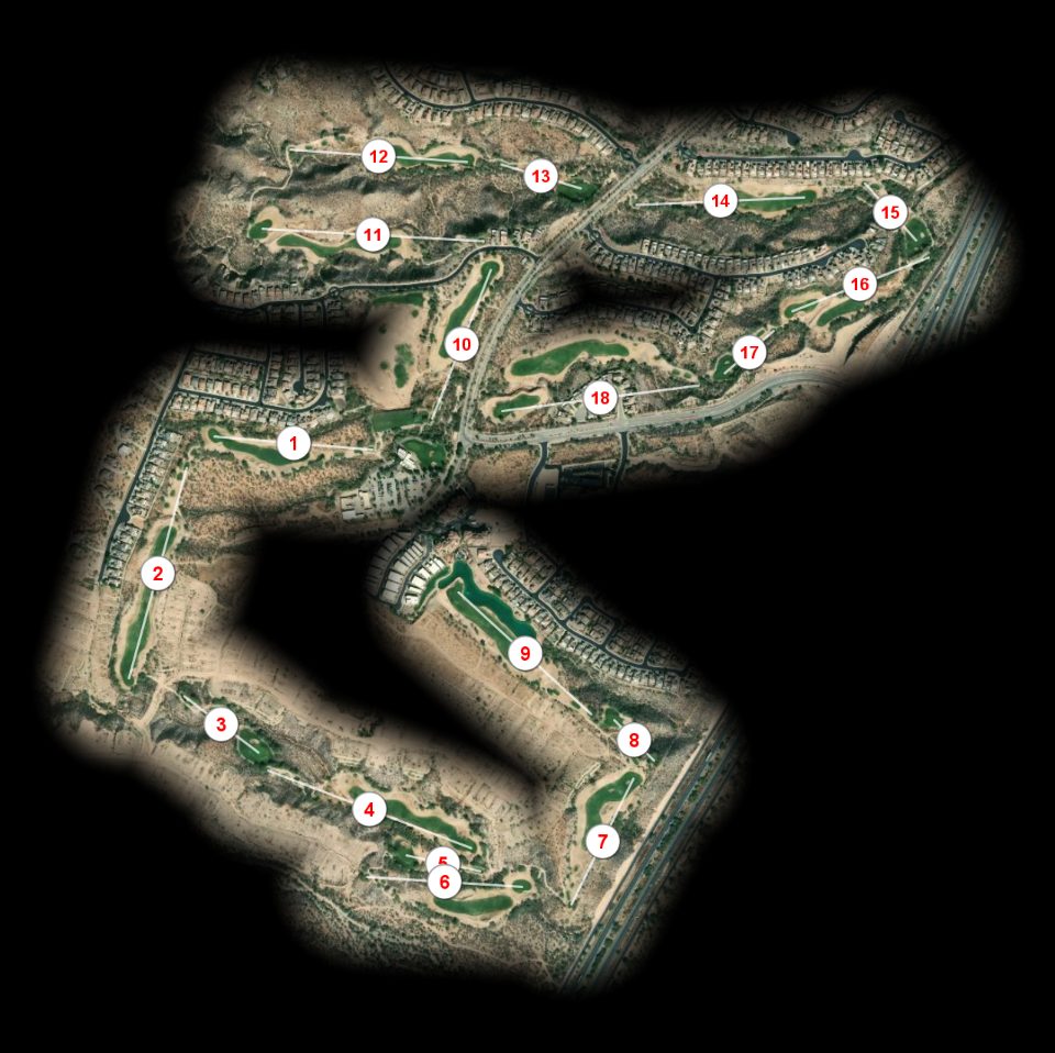 Canoa Ranch Golf Club course overview