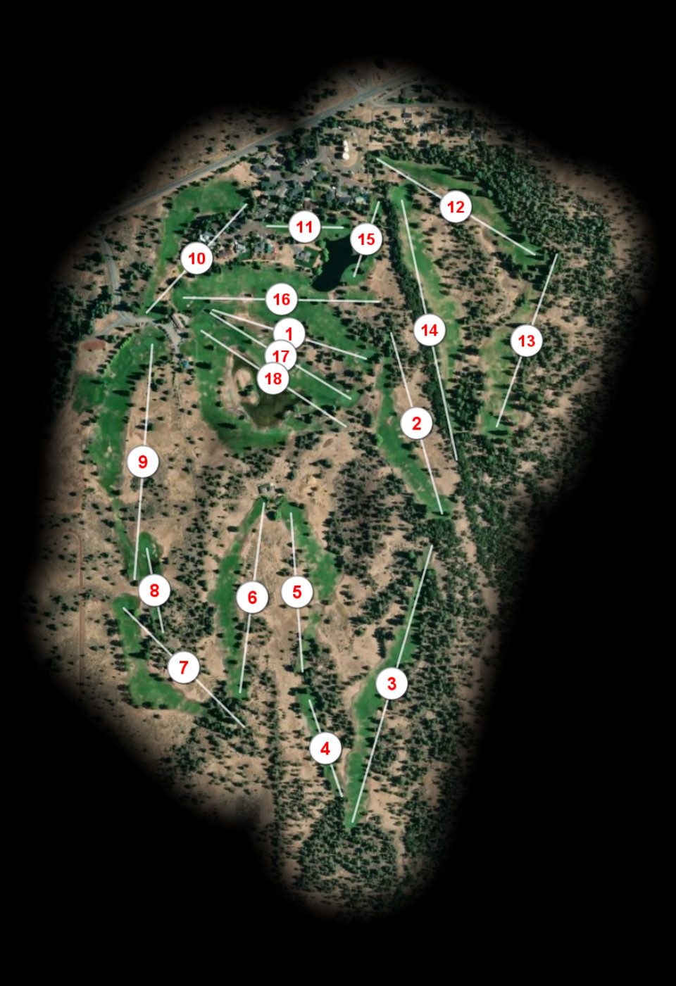 Fall River Valley Golf & Country Club course overview