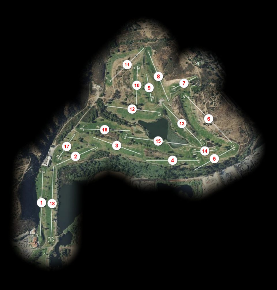 Admiral Baker Golf Course North course overview