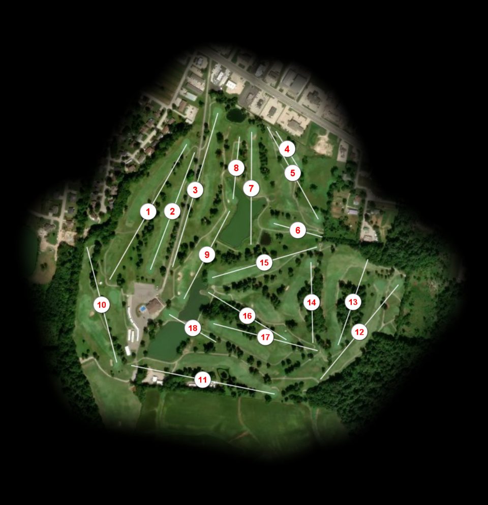 Kimbeland Country Club course overview