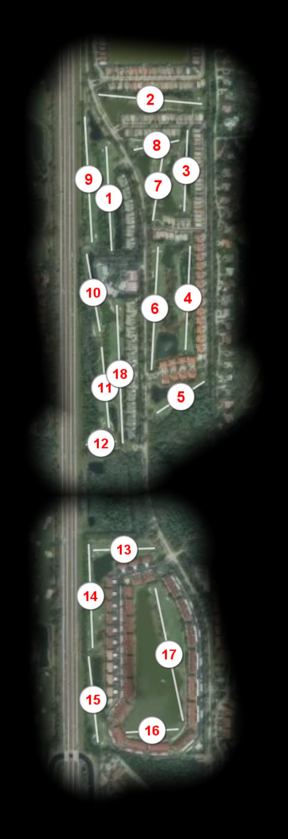Cypress Woods Golf & Country Club course overview
