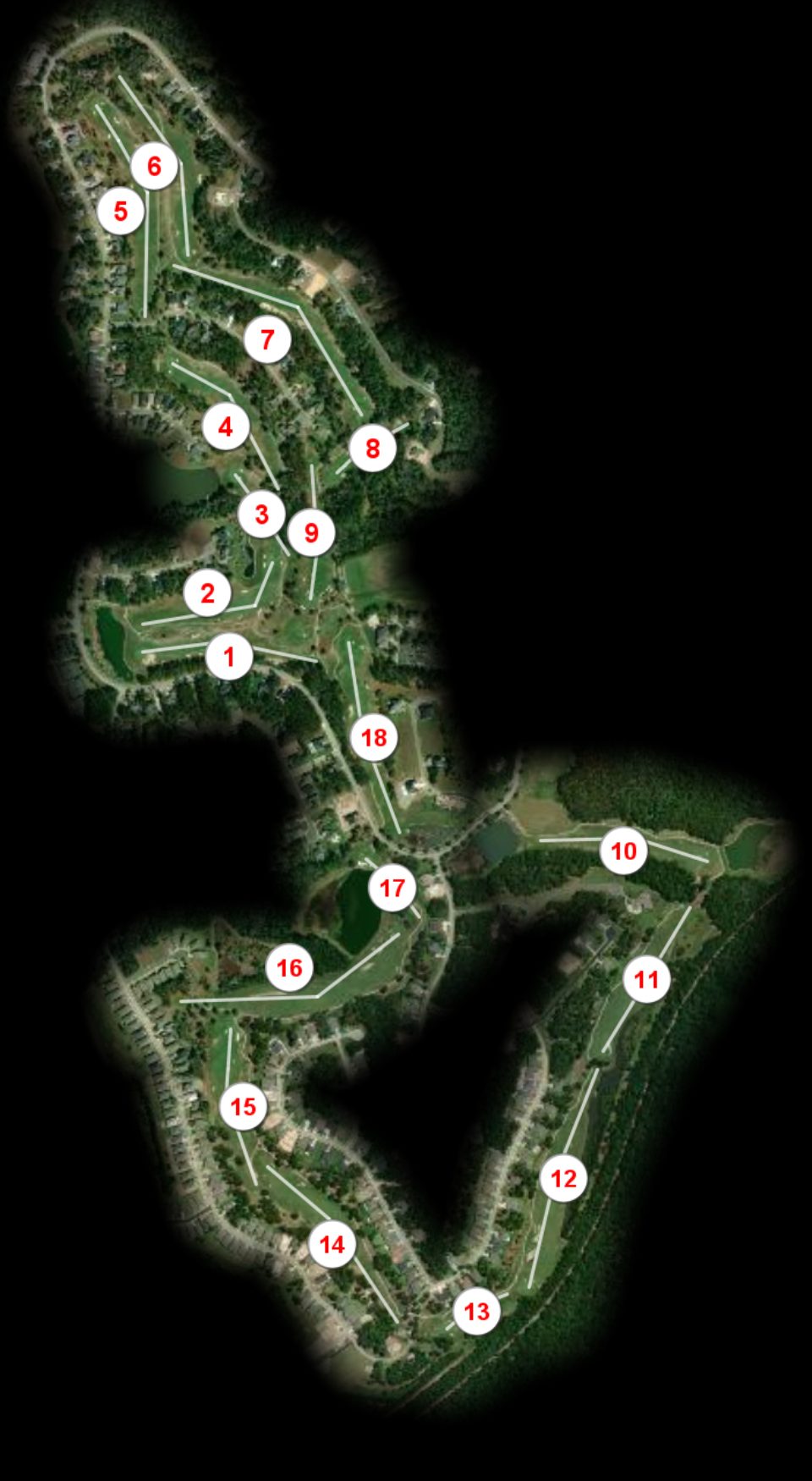Southern Hills Plantation course overview