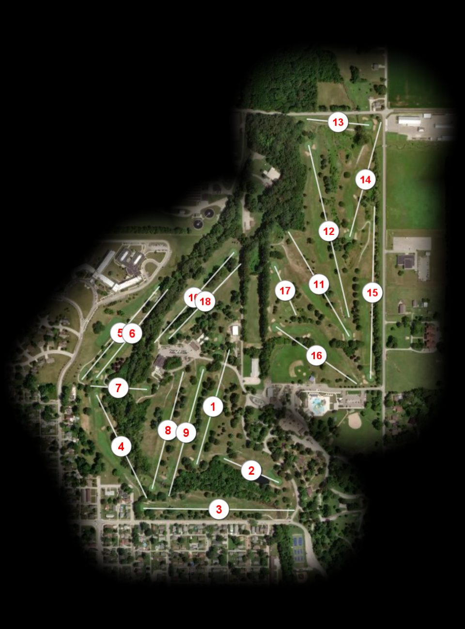 Frankfort Country Club course overview