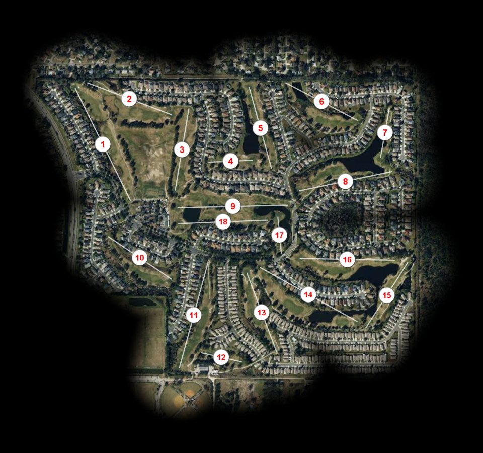 Plantation Palms Golf Club course overview