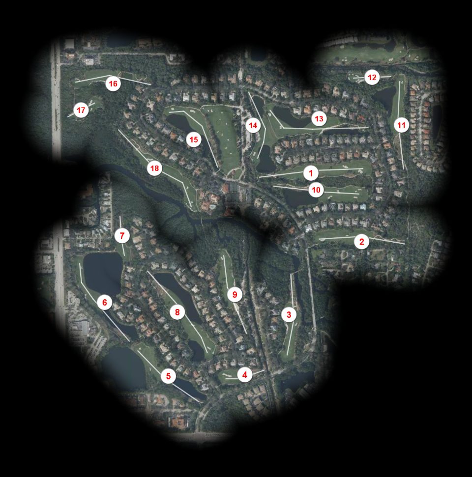 Colliers Reserve Country Club course overview