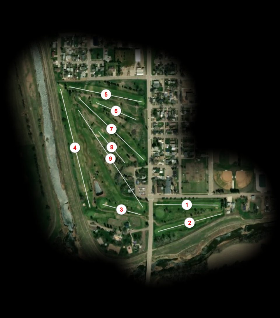 Mandan Municipal Golf Club course overview